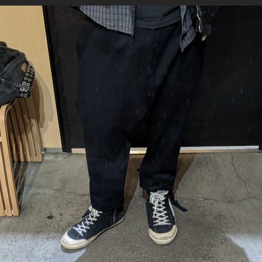 Yamamoto regulation drop crotch pants